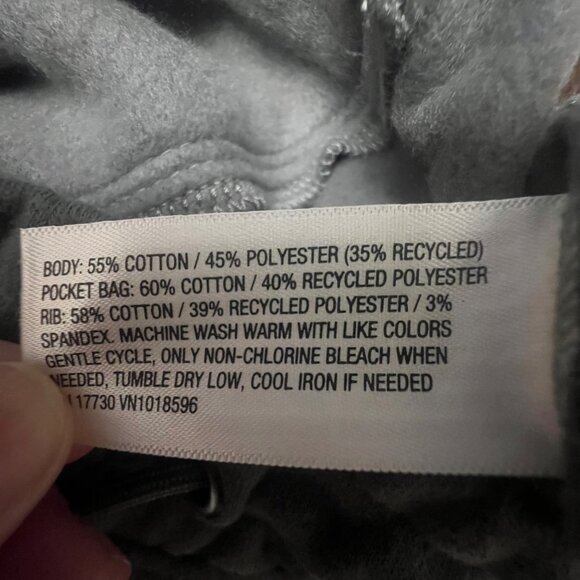 GMens Gray Knit Jogger Pants With Slim Tapered Leg & Adjustable Drawstring Waist - Picture 8 of 9